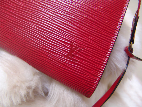Louis Vuitton Epi Castillan Red Pochette Accessoires 24H