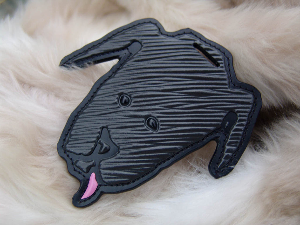 Louis Vuitton X Grace Coddington Catogram Dog Keychain Bag Charm - SOLD