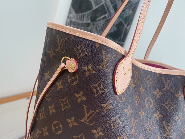 Louis Vuitton Monogram Pivoine Neverfull MM