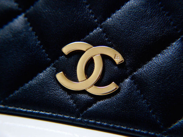 Chanel Black Lambskin Flap