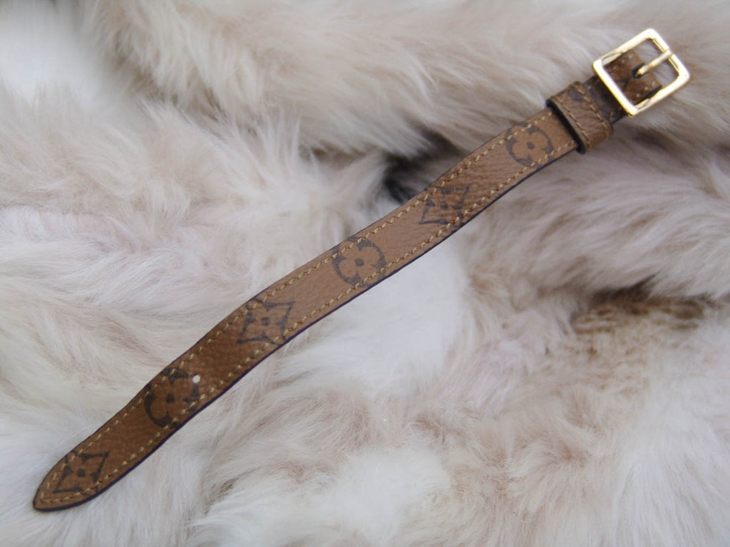 Louis Vuitton Dog Bag Charm and Key Holder Monogram Brown