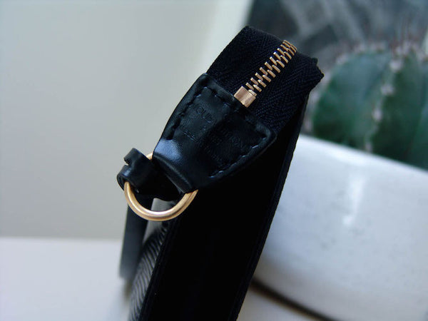 Louis Vuitton Epi Leather Pochette Accessoires in Kouril Black