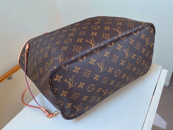 Louis Vuitton Monogram Pivoine Neverfull MM