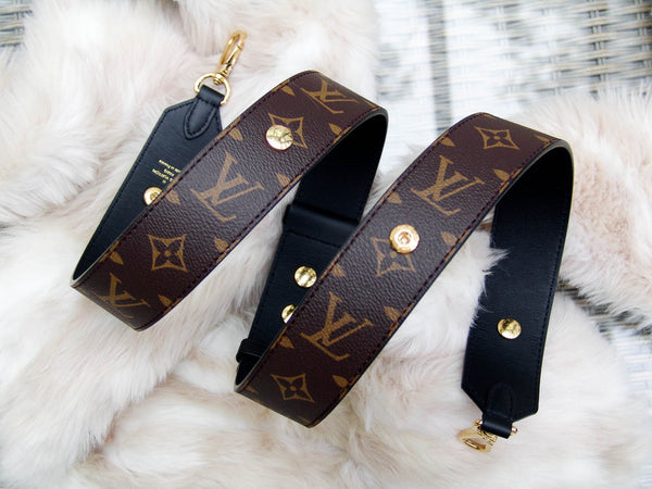 Louis Vuitton Monogram Noir Bandoulière Adjustable 120cm