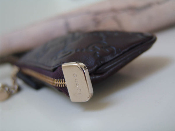 Gucci Signature Guccissima Leather Key Case