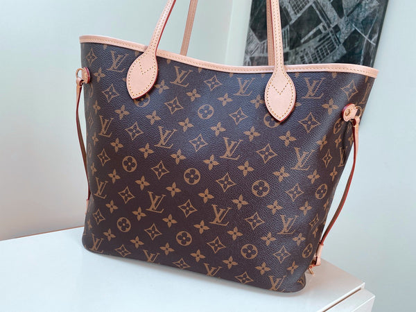 Louis Vuitton Monogram Pivoine Neverfull MM