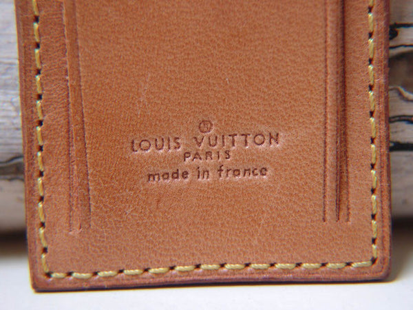 Louis Vuitton Vachetta Luggage Tag & Poignet