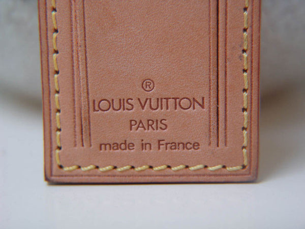 Louis Vuitton Vachetta Luggage Tag