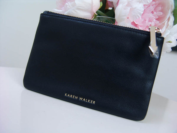 Karen Walker Limited Edition Azur Arrow Leather Pochette New