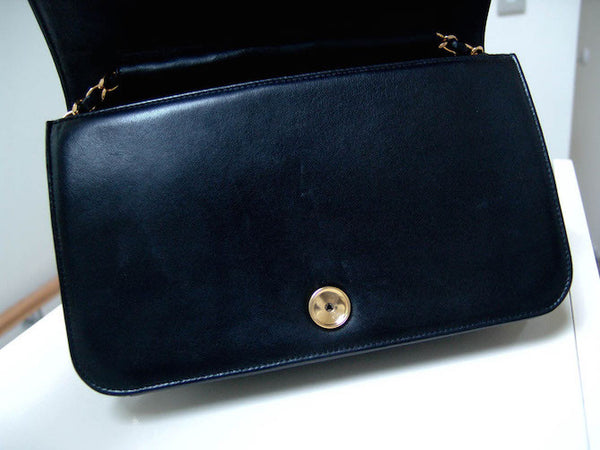 Chanel Black Lambskin Flap