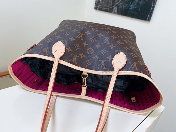 Louis Vuitton Monogram Pivoine Neverfull MM