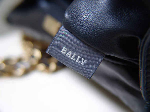 Bally Quilted Italian Nappa Chain Flap