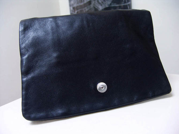 Chanel Bag | Black Lambskin & Patent Brooklyn Ligne Flap