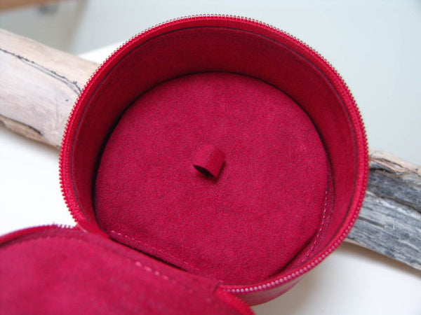 Louis Vuitton Epi Castillan Red Ecrin Bijoux Jewellery Box