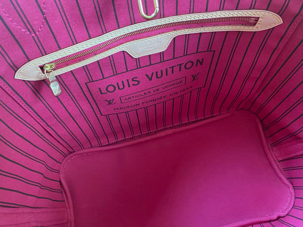 Louis Vuitton Monogram Pivoine Neverfull MM