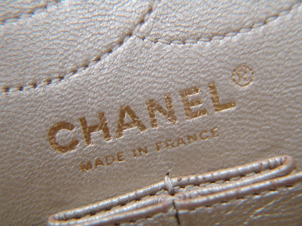 Chanel Gold Aged Calfskin 2.55 Reissue 226 Double Flap GHW