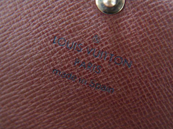 Louis Vuitton Monogram Porte-Monnaie Billets Trésor