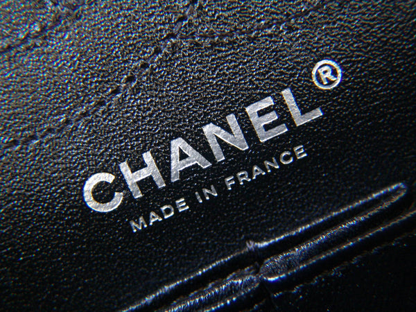 Chanel Black Calfskin 2.55 Reissue Chevron So Black 255 Double Flap BHW