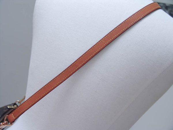 Louis Vuitton Monogram Pochette Accessoires Long Vachetta Strap