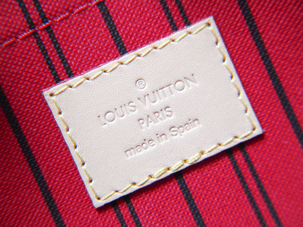 Louis Vuitton Monogram Cerise Neverfull Pochette GM
