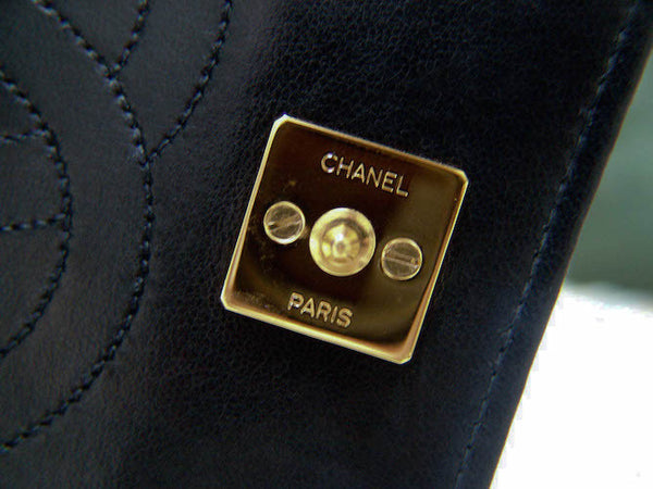 Chanel Black Lambskin Flap