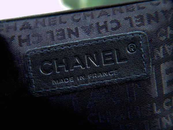 Chanel Black Lambskin Giant Reissue Mademoiselle Lock Flap