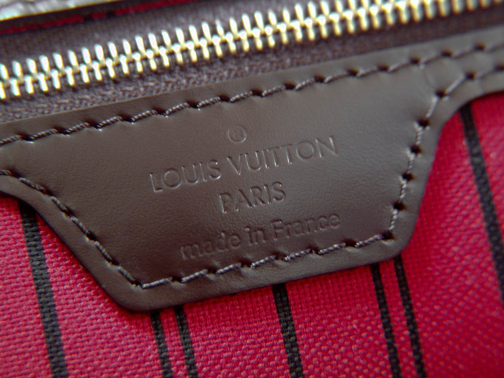Louis Vuitton Damier Ebene Cerise Neverfull MM – My Haute