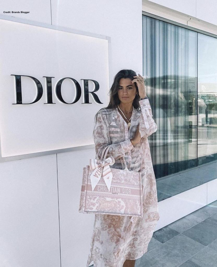dior book tote twilly